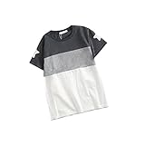 Deylaying 親子服 ペア服 ペアルック Tシャツ 半袖 星 夏季 子供服 シンプル 外出 旅行