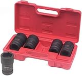 ATD Tools 8624 1 In. Drive 5 Pc. Budd Wheel Socket Set