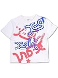 (エックスガール ステージス) X-girl Stages ネオンミルズﾞ&スライスロゴ Tシャツ 90cm ホワイト
