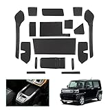 【GAFAT】トヨタ アルファード/ヴェルファイア 40系 R5~ 新型 専用 アルファード 40系 ドアポケット アルファード40系 ラバーマット ゴム 防音 ドリンクホルダー レスアップ インテリアラバーマット 汚れ防止 傷防止 滑り止め (レッド)