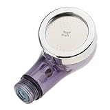 Perfk ステンレス鋼　バス用品　サロン　シャワーヘッド　スプレー　高圧　噴霧器　交換部品　全3色 - 紫