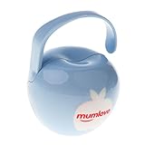 Baosity 全2色　おしゃぶりボックス　ベビー用品　携帯用　便利的 - スタイル1 - ブルー