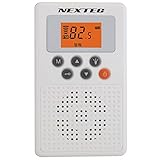 エフ・アール・シー NEXTEC 防災ラジオ【 NX-W109RD(W) ホワイト 】選べる3色展開【防災同報無線受信】