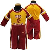 NIKE（ナイキ）ベビーロンパース＆スウエットパンツセット（イエロー×レッド） [Baby Product]