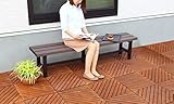 グリーンライフ(GREEN LIFE) アルミ人工木縁台180 腐食しにくい 耐久性抜群 幅180×奥行34×高さ39.5cm EA-180J