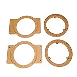 ジムニー/ジムニーシエラ JB64W/JB74W MDFバッフル フロント リア 4枚set MDFインナーバッフル JB64 JB74 スピーカー ステー