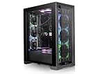 Thermaltake CTE C500 TG ARGB -Black- CTEレイアウト + 140mm ARGBケースファン 3基搭載 フルタワー E-ATX対応 PCケース ブラック CA-1X8-00F1WN-01 CS8822