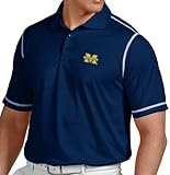 Michigan Wolverines Antiqua NCAA "アイコン"パフォーマンスポロシャツ – ネイビー ブルー