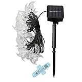 A-SZCXTOP Solar String Light 20ft 30pcs Moon LED Colorful Light Perfect Decoration for Christmas,Wed