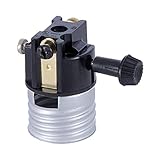 B&P Lamp 3ターミナルミディアムベース ターンノブソケットインテリア