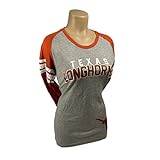 Texas Longhorns公式NCAA Medium ( SZ。6 – 8 )長袖ラグランby Glitterギア