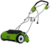Greenworks 27022 10アンペア14インチコード付き芝刈り機 U-0879 G-HOUSEオリジナルグッズ付