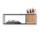 umbra 壁面収納 CUBIST WALL DISPLAY(キュービスト シェルフディスプレイ) S ナチュラル/ブラック