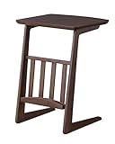 ソファサイドテーブル トムテ ダークブラウン SGS-239DBR