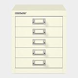 Bisley キャビネット 5ユニット ホワイト