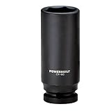 Powerbuilt 647268 3/8 Dr. 6 Pt. Metric Deep Impact Socket 18mm [並行輸入品]