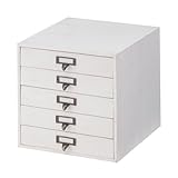 AZUMAYA デスクトップラック5段 MIP-472WH