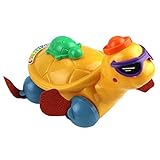 Kids Push Pull Toys Drawstring Turtle Children's Educational Toy Perfect Walking Walker for Toddler 