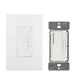 Eaton RF9540-NAW ASPIRE Single-Pole Multi-Location Master Dimmer Light Switch, Alpine White [並行輸入品]