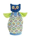 Maison Chic Owl Puppet/Rattle/Blankie 3in1 by Maison Chic [並行輸入品]