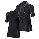 クロダルマ 半袖インナーシャツ ブラック 47063 3L