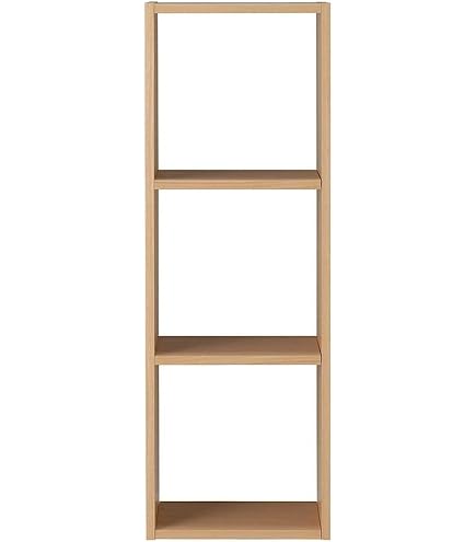 無印良品 スタッキングシェルフ 3段×2列 オーク材 スタッキングシェルフセット・3段×2列・オーク材 | 無印良品