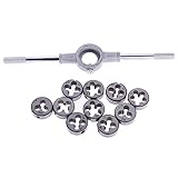 Dovewill 高硬度　M6〜M12　メートルレンチ　ハンドツール　バー　スレッド　11本