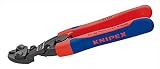 KNIPEX(クニペックス):小型クリッパー ベントヘッド バネ付(SB) 7122-200