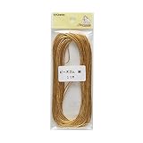 サンコッコー ビーズゴム細 SUN40-68 10m巻 ゴールド