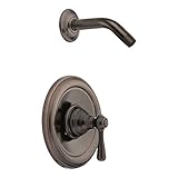 Moen T2112NHORB Kingsley Posi-Temp Shower Trim Kit without Valve, Oil Rubbed Bronze [並行輸入品]