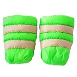 7A.M. ENFANT WARMMUFFS ベビーカー ハンドマフ HM212b Beige/Neon Green
