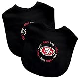 Baby Fanatic Team Color Bibs, San Francisco 49Ers, 2-Count by Baby Fanatic [並行輸入品]