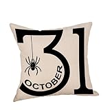 18 " Halloween Ghost Pumpkin枕ケースソファウエストスロークッションカバーホーム装飾、tuscom 18" CYT72370638