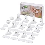 (アドリック) Adoric 磁気ベビーセーフティラッチロック（12Locks + 2Keys） - 引き出し用チャイルド幼児校正キット,キャビネット (並行輸入品)