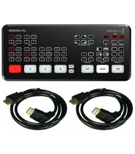 Amazon | Blackmagic Design ATEM Mini Pro ISO HDMI ライブストリーム