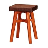 弘益 (KOEKI) リブ スツール スクエア ブラウン SKS-11