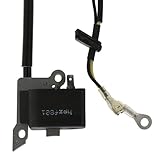 B Blesiya 2個　点火コイル　モジュール　Husqvarna 137 141 23 235 240 26 36 41 チェーンソー用　耐久性