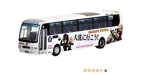 Amazon トミーテック 全国バスコレクション 茨城交通ガールズ パンツァーバス3号車 プラモデル 通販