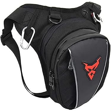 ✩✩✩✩新品タグ付き　ブラック　レッグバッグ　ライダーズバッグ 新品タグ付き ブラック レッグバッグ ライダーズバッグ Amazon.co.jp