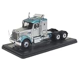 イクソ 1/43 フレイトライナー コロナド 2012 シルバー/グリーン 完成品