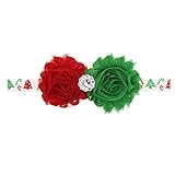Zhhlinyuan ベビー小物 Baby Girls ヘアアクセサリ Toddler Kids Christmas/Photography Pops/Costume/Party Chiffon To