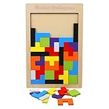 （TC-select） 知育玩具 積み木 テトリス 木製 パズル ジグソーパズル