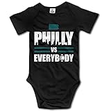 Philly Everybody 赤ちゃんの半袖カバーオール赤ちゃんの下着新生児の男の子の下着