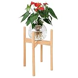 植木鉢台 木製 鉢置台 フラワースタンド ハイ ラウンド 花台 鉢スタンド フラワー ガーデニング/フラワー/園芸 ラック/棚 鉢植え スタンド 盆栽棚 軽量/頑丈 屋外/室内 ラック おしゃれ