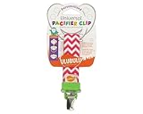 Ulubulu Universal Pacifier Clip - Pink Chevron by Ulubulu [並行輸入品]