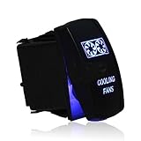 ip68 12-24v 5pin on \/off rocker switch led cooling fan