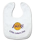 NBAロサンゼルスレイカーズチームロゴとホワイトスナップビブ