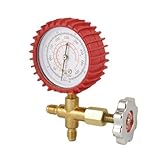 Air Conditioner Refrigeration Single Manifold Pressure Gauge Tool [並行輸入品]