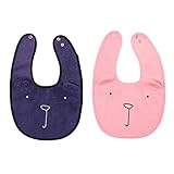 Jolieer ベビー 三角スタイ 三角バンダナ オシャレな ビブ スタイ 2枚セット