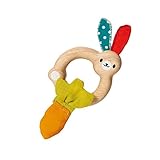 Plan Toys Bunny Rattle [並行輸入品]
